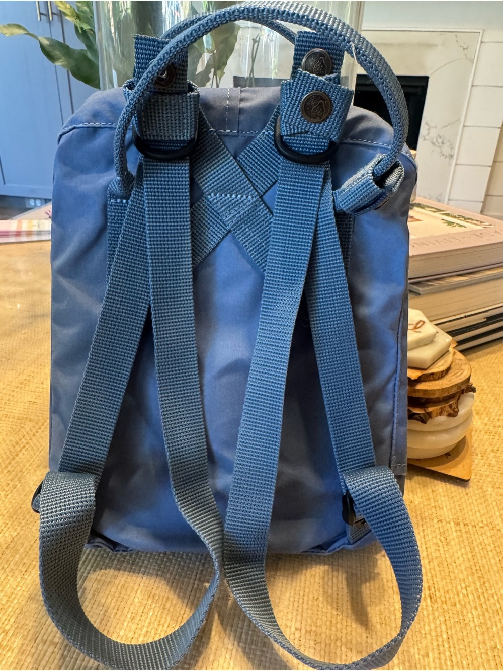 NWOT - never worn/used Fjallraven Kånken Mini Backpack - Greyish Blue - Picture 2 of 3